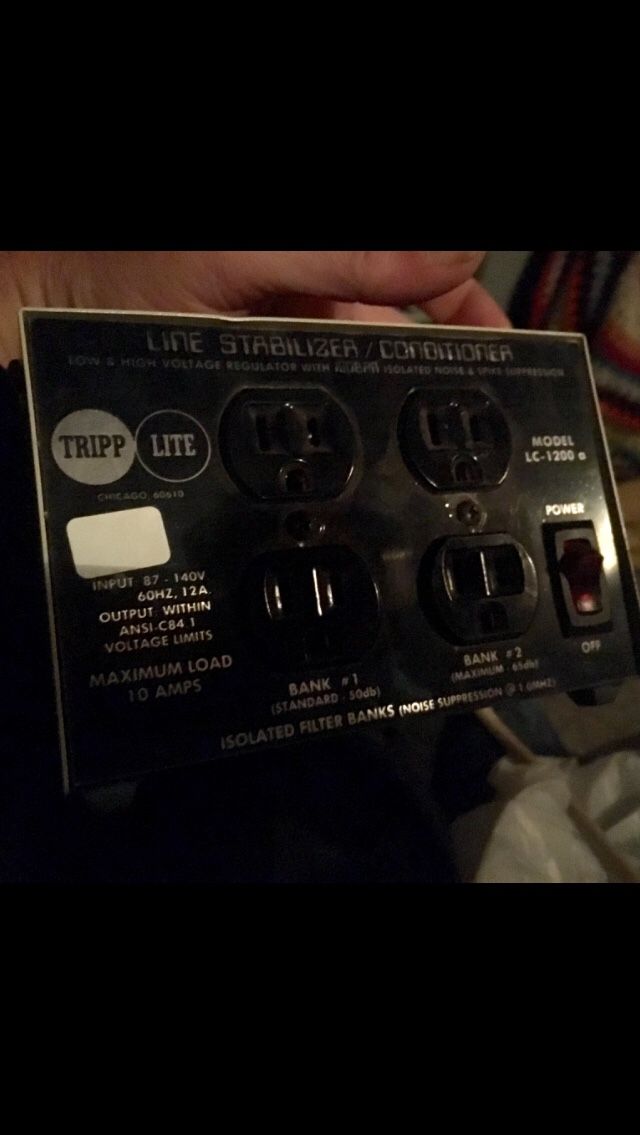 Line stabilizer conditioner