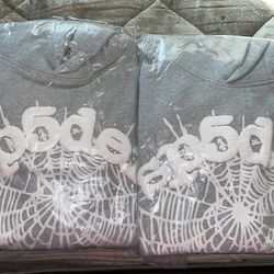 Sp5der Hoodie GREY XL 