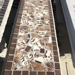 Concrete benches