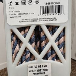 Simplicity Sewing Trim Cord 