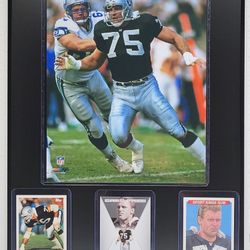 Raiders Howie Long Plaque 