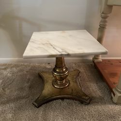 Marble End Table
