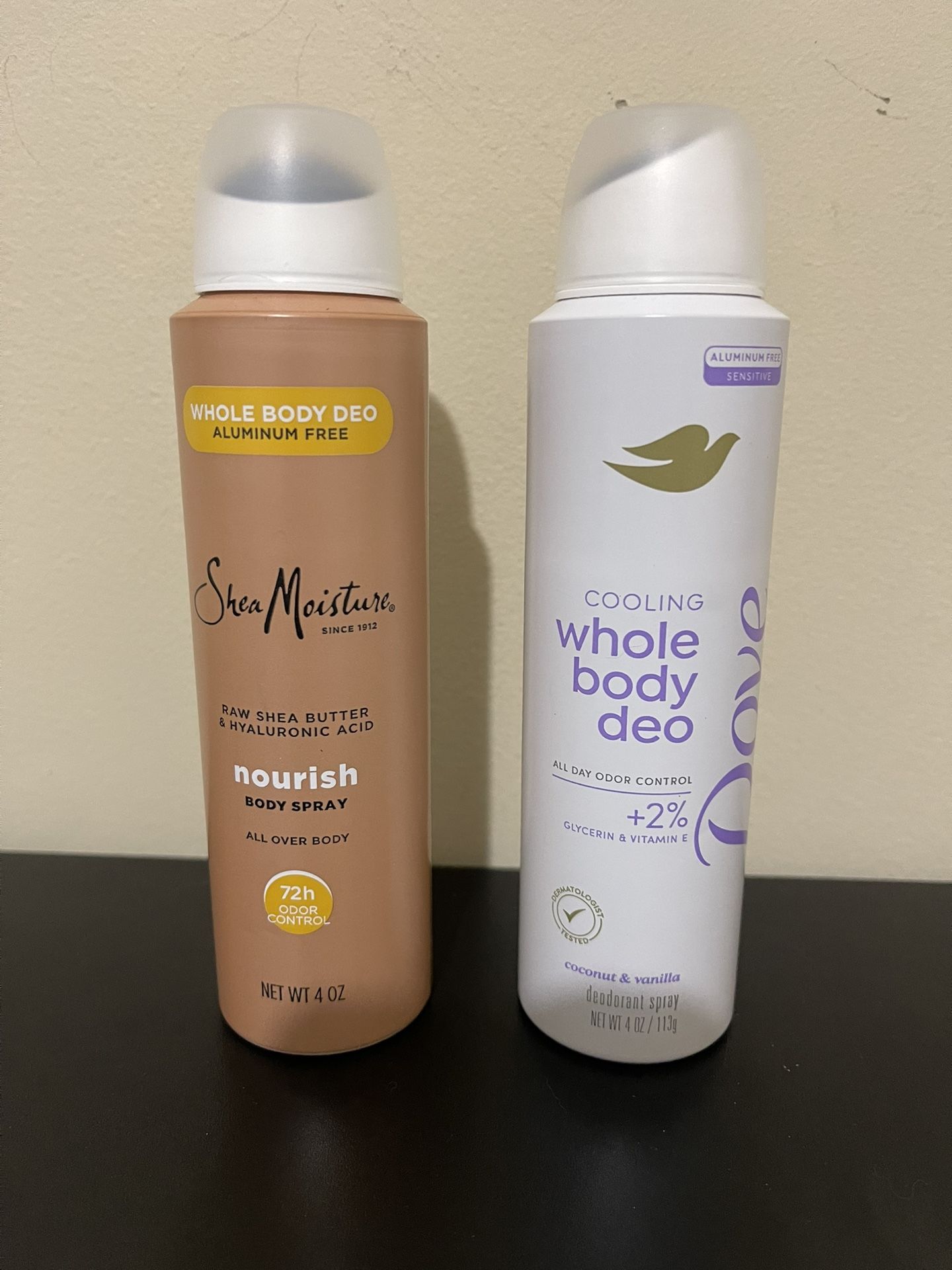 2Pack Women Deodorant Shea Moisture + Dove