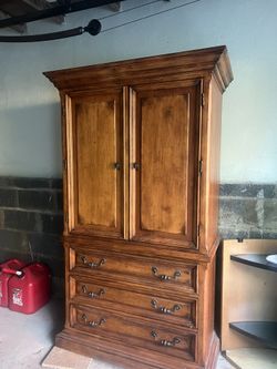 Solid Wood Armoire
