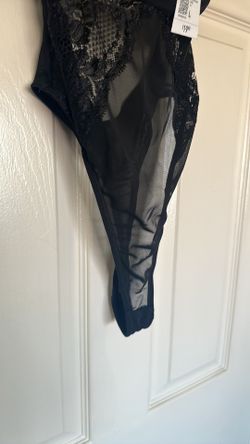 sexy lingerie forever 21 Forever 21 Black Lace Sheer Thong Lingerie Bodysuit Top Going Out Sexy  Large for Sale in Riverside, CA