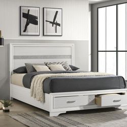 Brand New Bedframe With Storage- Shop Now Pay Later- No credit Needed. 