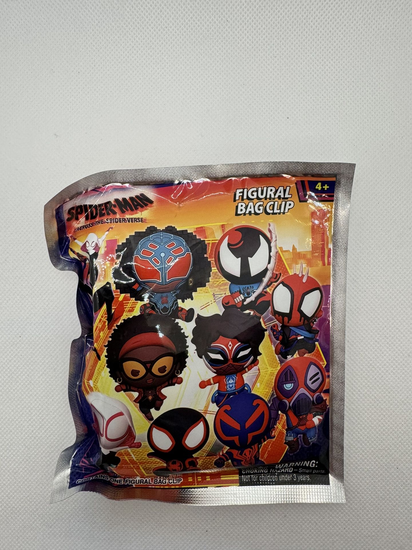 Spider-Verse 3D Foam Bag Clip Series
