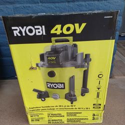 VACUUM RYOBI 40V TOOL ONLY 
