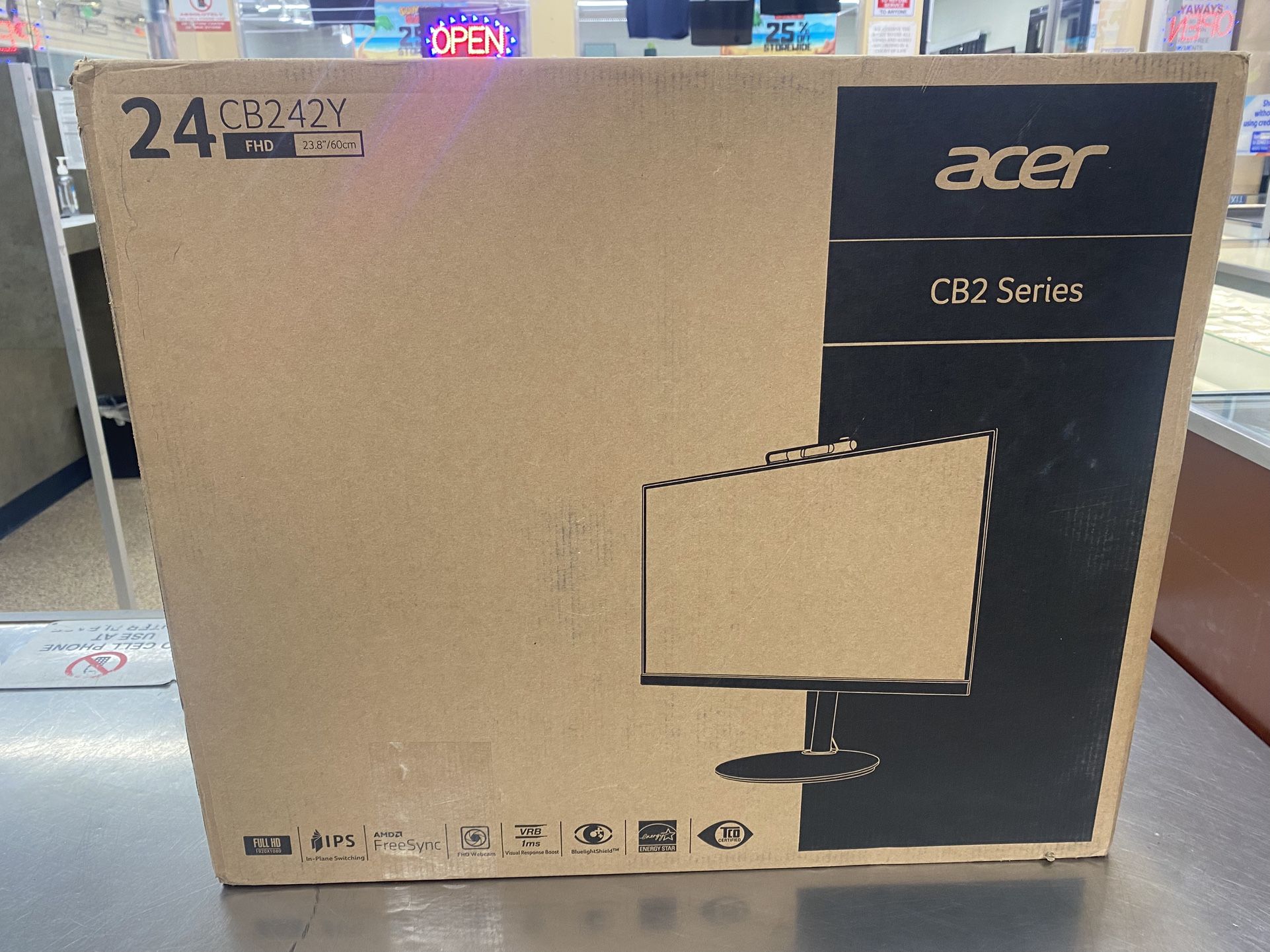 Acer 24” LCD Monitor New In Box