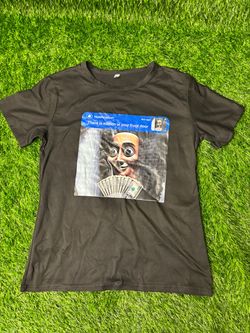 Black Meme Graphic T-Shirt