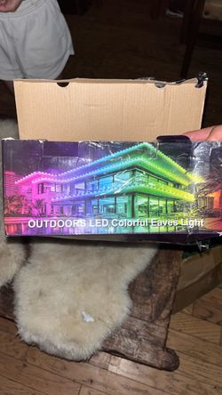 Outdoors LED colorful Eaves Light