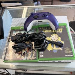 🎮 Xbox One S Console Bundle – 2 Games, Controller & Cables Included – Ready to Play!