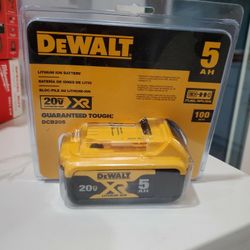 DeWalt battery 5ah