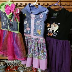 JOJO SIWA DRESSES  (4/5) (6/6X) (10/12) 