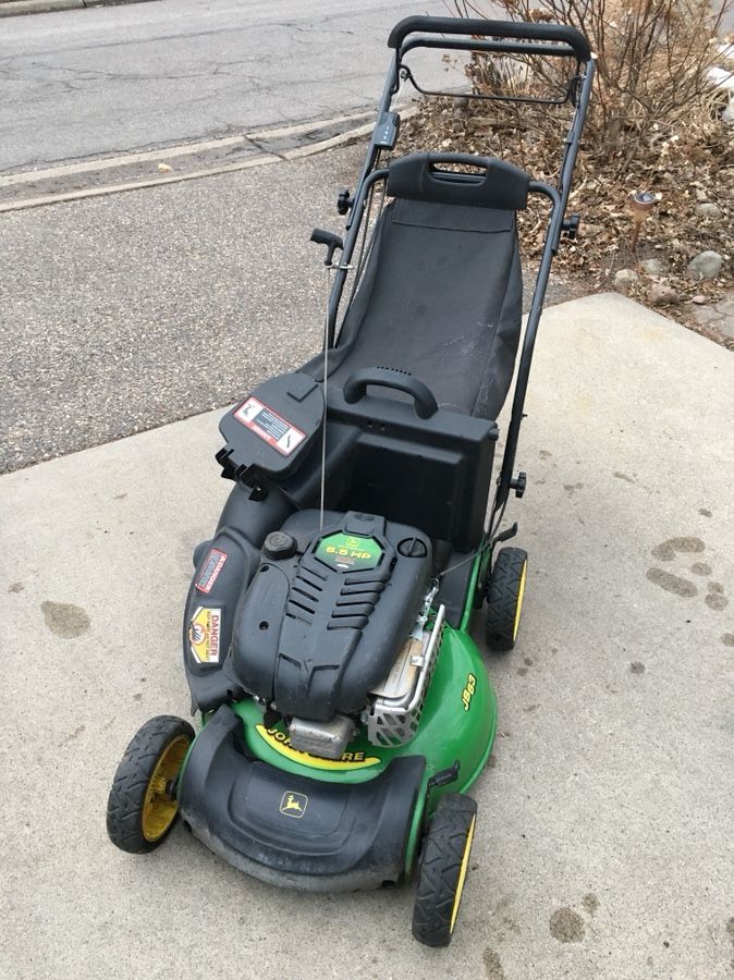 John Deere JS63 6.5HP Self Propelled 3in1 Lawnmower with Bag for Sale ...