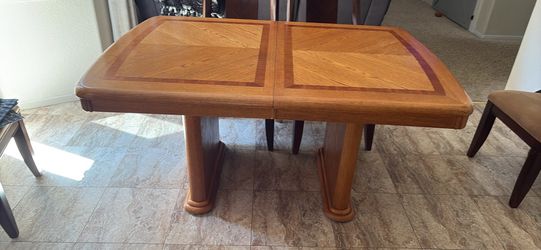Solid Wood Dining Room Table