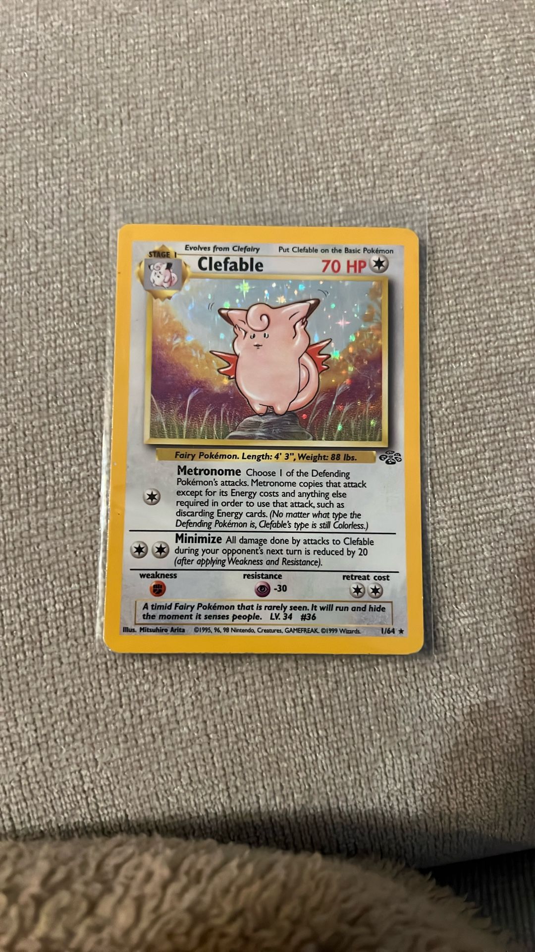 Pokemon Clefable 