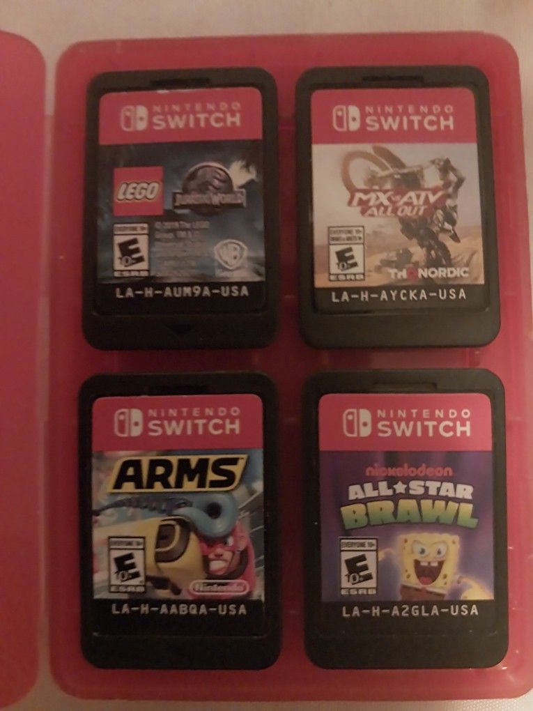 4 Nintendo Switch Games $25 Each