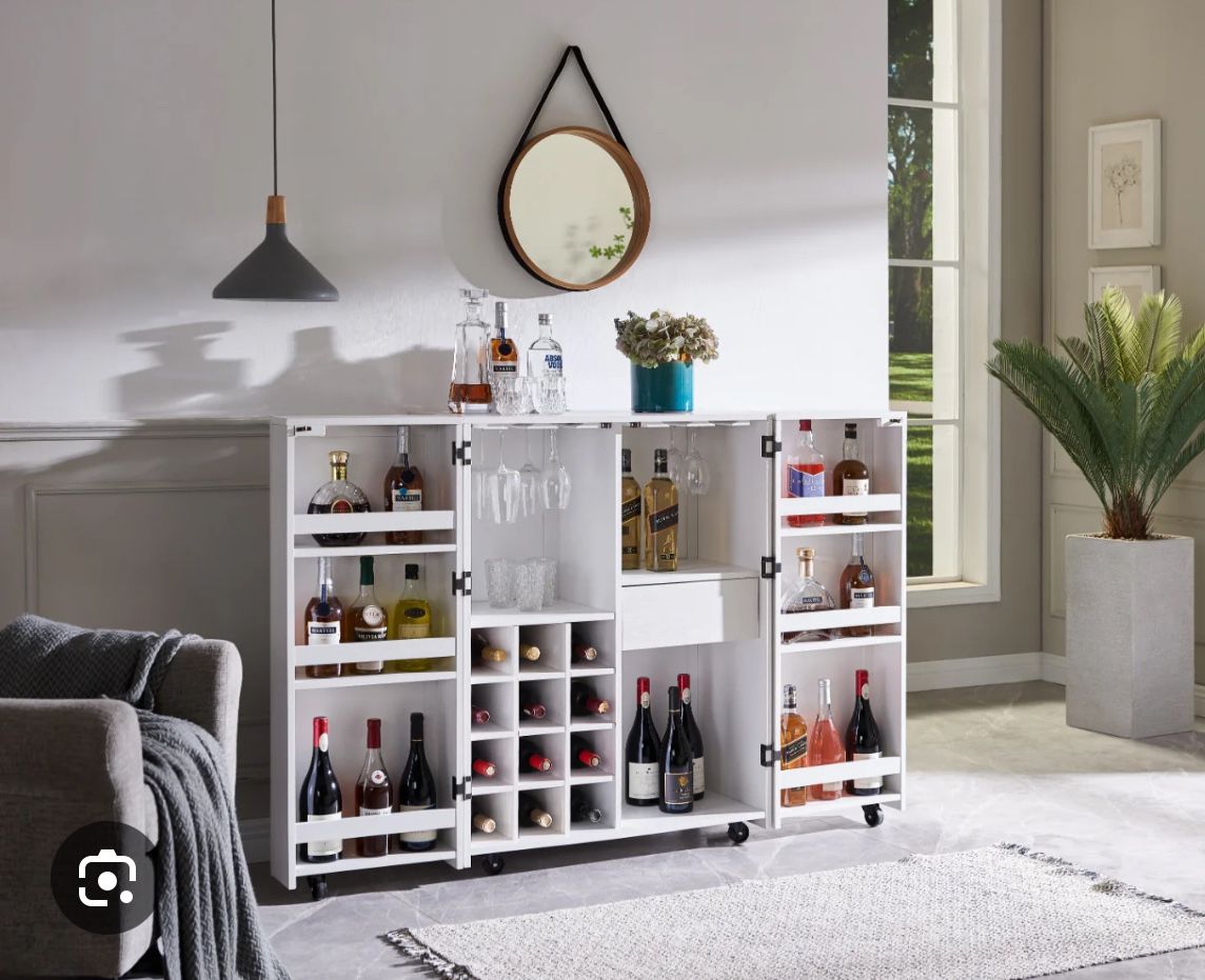 Brand New Jill Zarin Folding Wine Cabinet for Sale in Plainfield, IL ...
