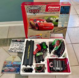 Carrera GO!!! 1:43 Scale Disney Pixar Cars Racing Set Race O Rama Slot Car