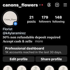 flower account 
