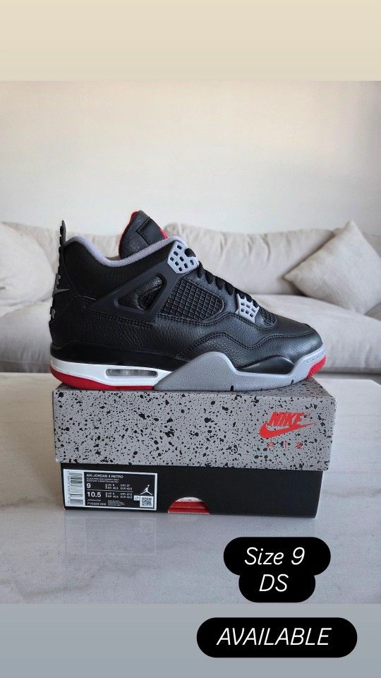Jordan 4- Bred