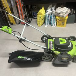 Greenworks Electric Lawn Mower 