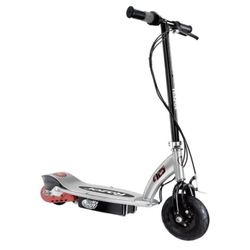 Razor E125 Kid Ride On 24V Motorized Battery Powered Electric Scooter Toy, Black