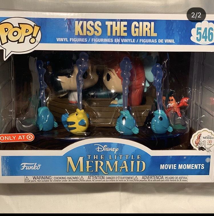 Kiss the girl my little mermaid POP