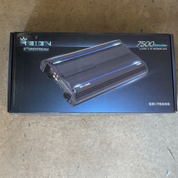 Soundstream 7500 Watts Monoblock Bass Amplifier With Bass Knob 