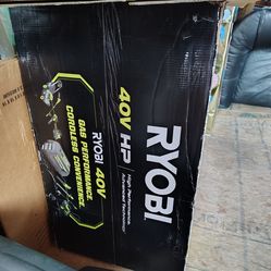 New Ryobi lawnmower