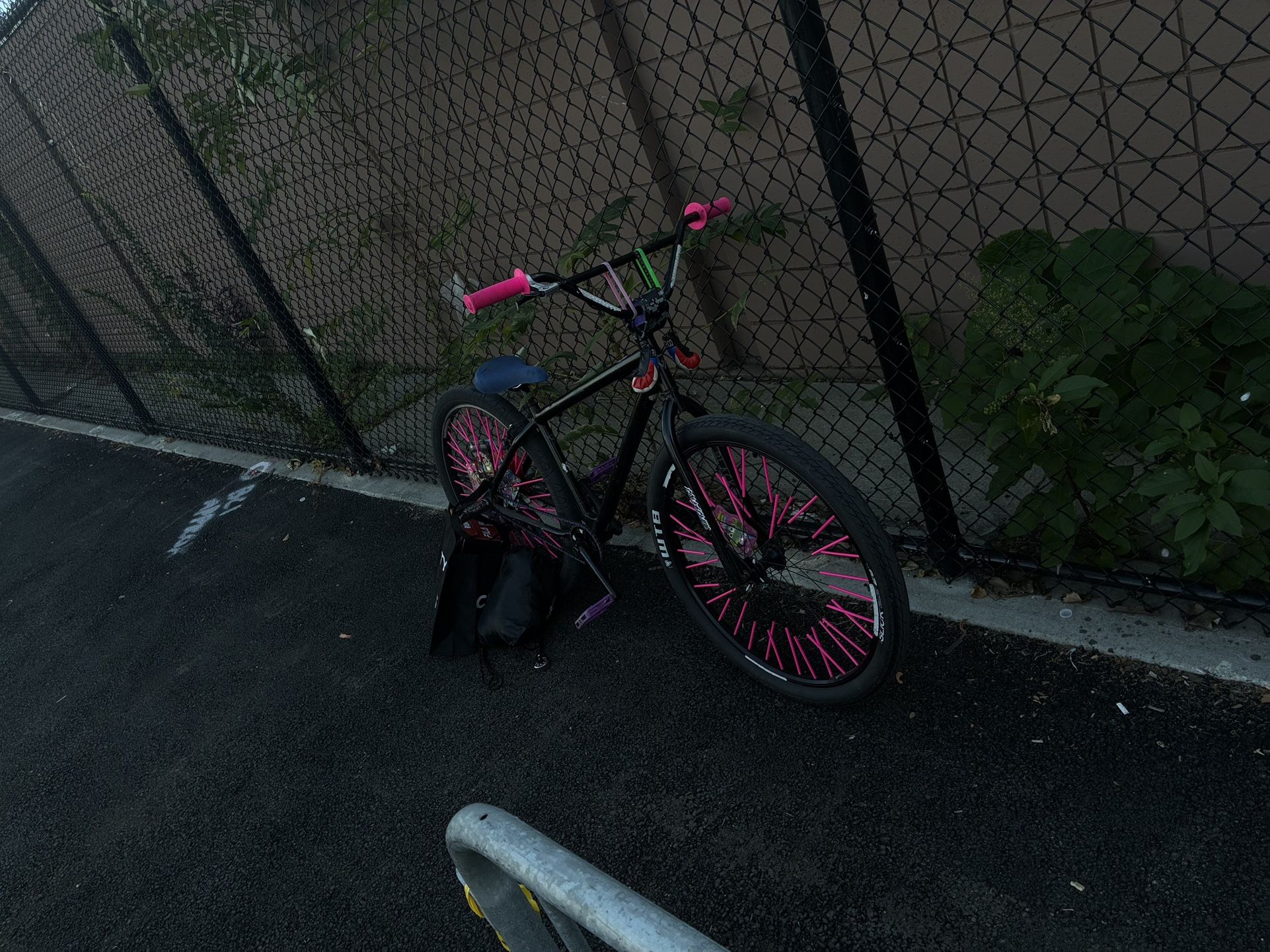 Custom black ops 6061 alloy 29 bmx bike