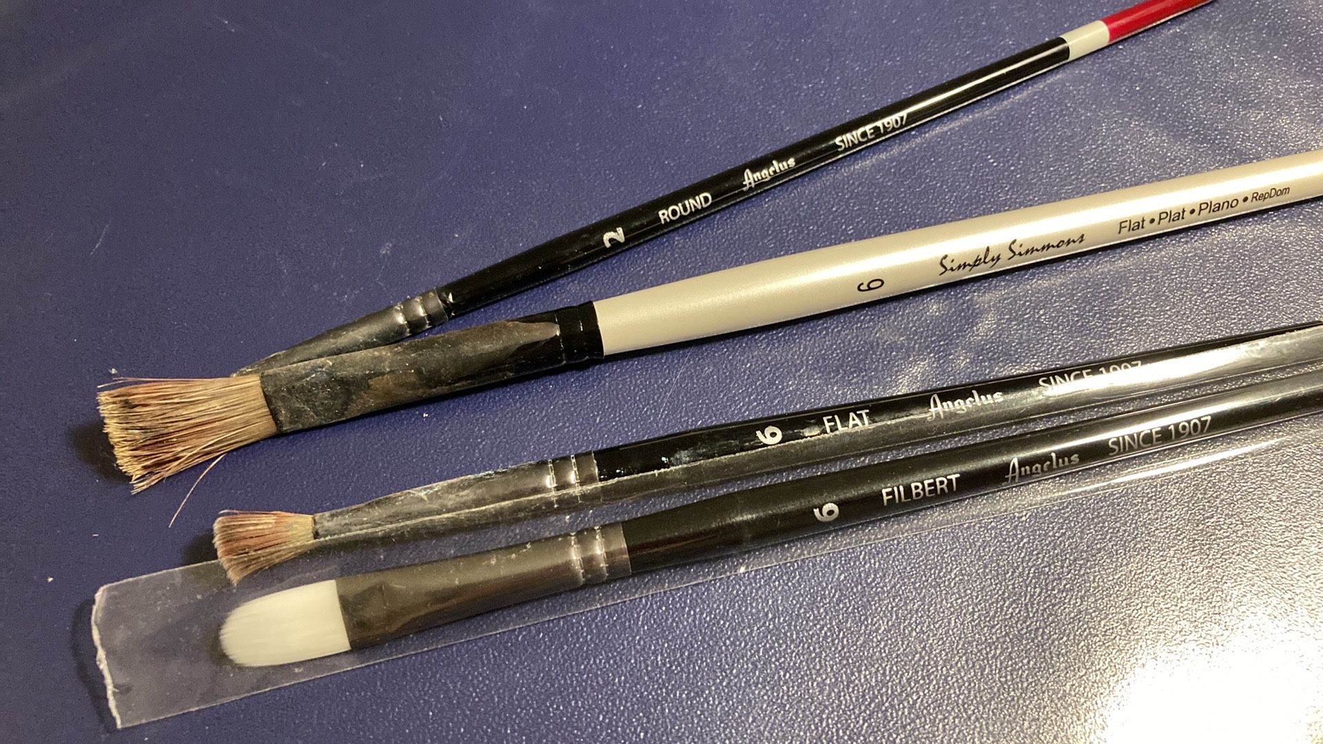 4 Paintbrushes