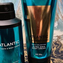 Bath And Body Works MENS Atlantic Gift Set 