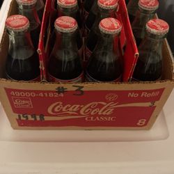 Dale Earnhardt Coke Bottles 24 Case