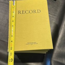 New Federal Reserve Notebooks 10.5x8 (10)