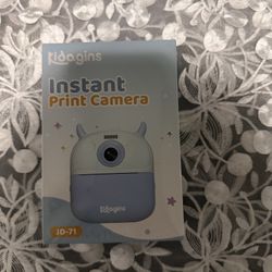 Instant print camera for children