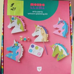 Brand New Mondo Lllama Unicorn Painting Kit