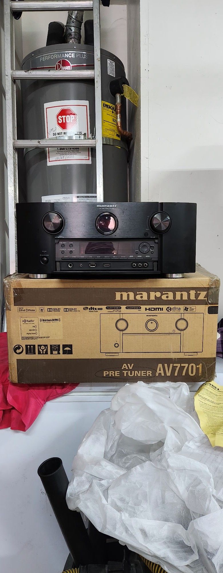 Marantz 7701 music and movies preamplifier