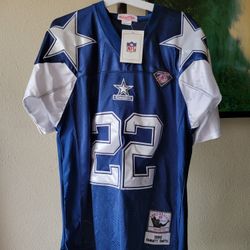  Men's Emmett Smith cowboys 22 Jersey