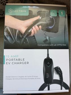 Lectron 15 amp portable EV Charger