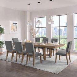 9-piece Dining Table Set