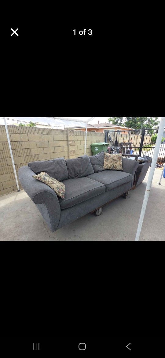 Sofa Bed/ Love Seat And Chair