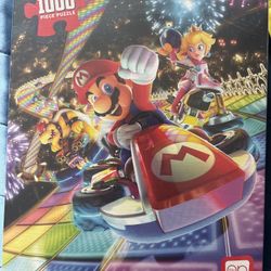 Mario Kart 1000-piece puzzle (Rainbow Road)