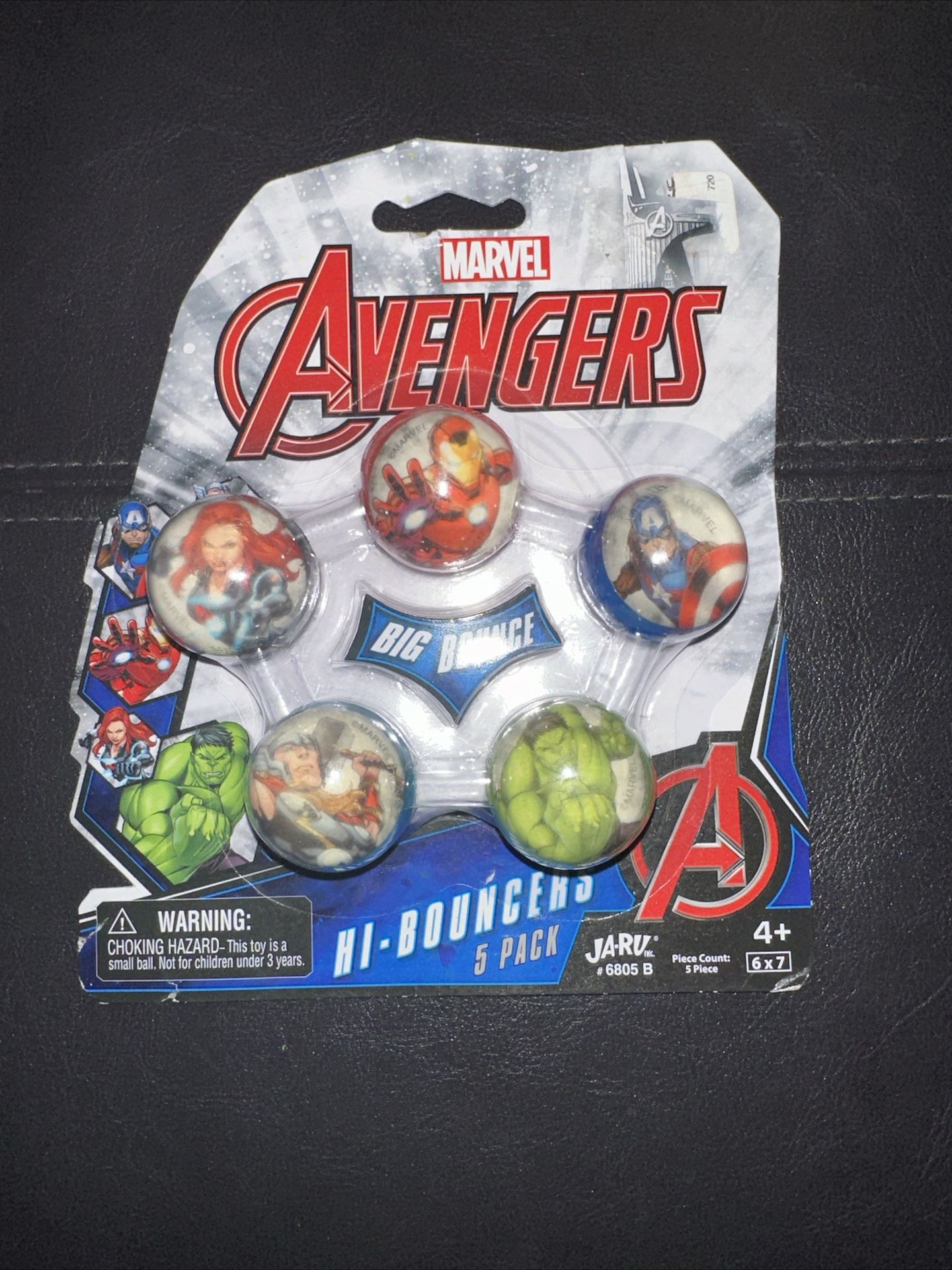 Marvel Avengers Bouncy Ball 5 Pc. SET!Â