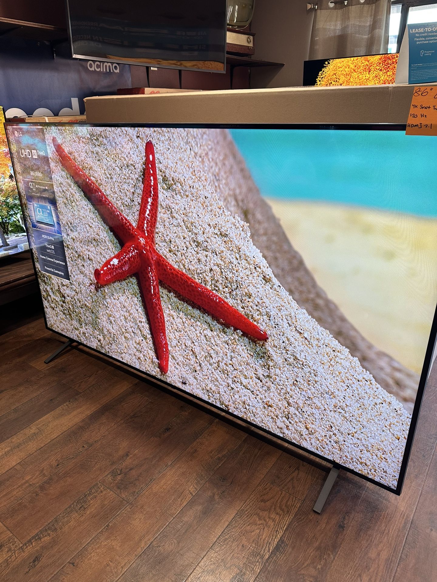 86” Lg UHD 4K Smart TV 120Hz Ur8000