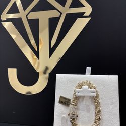 10k chino bar link bracelet