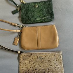 Coach Wristlets 