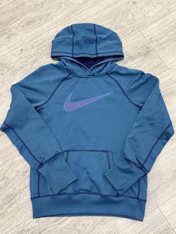 Nike Dri Fit Women’s Therma Dri Fit Pullover Hoodie Swoosh Logo | Size Small