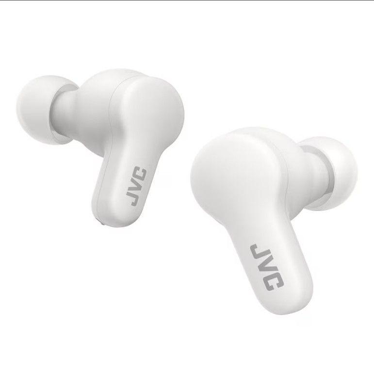 JVC Gumy True Wireless Earbuds Headphones,Water Resistance (IPX4) - HAA7T2 White